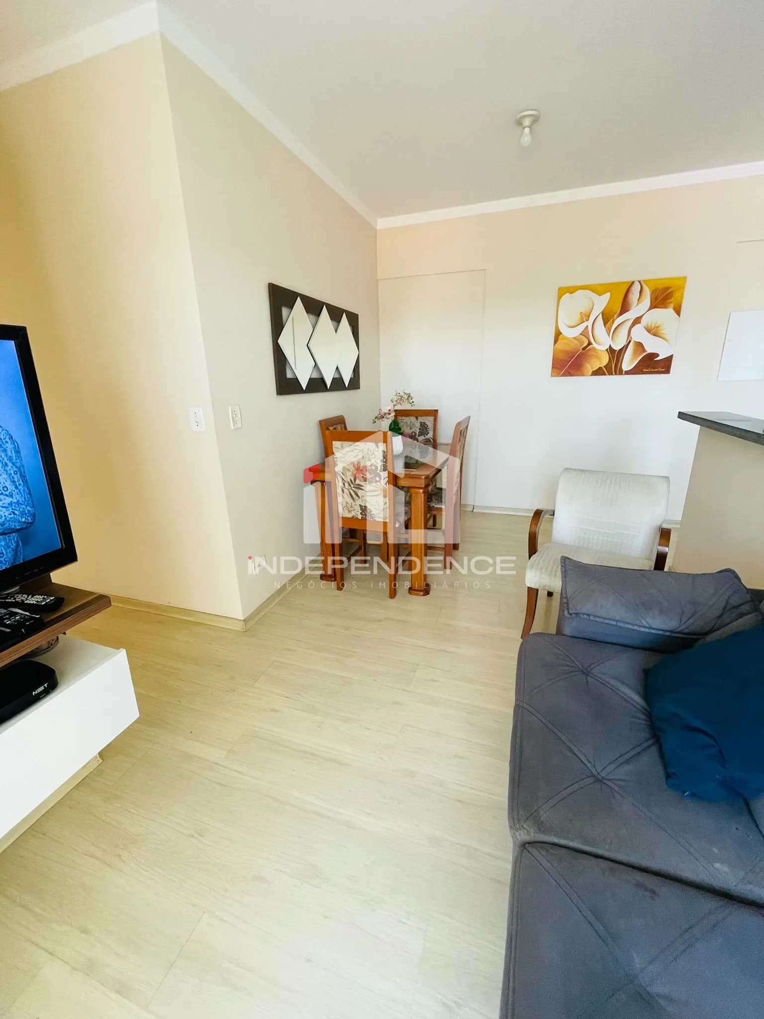 Apartamento á venda | 64m² | 3 quartos (1 suíte) | Vila Tatetuba 