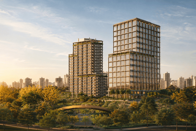 Martim, primeira torre comercial do Parque Una São José dos Campos. Conheça o novo endereço para empresas, consultórios e investidores