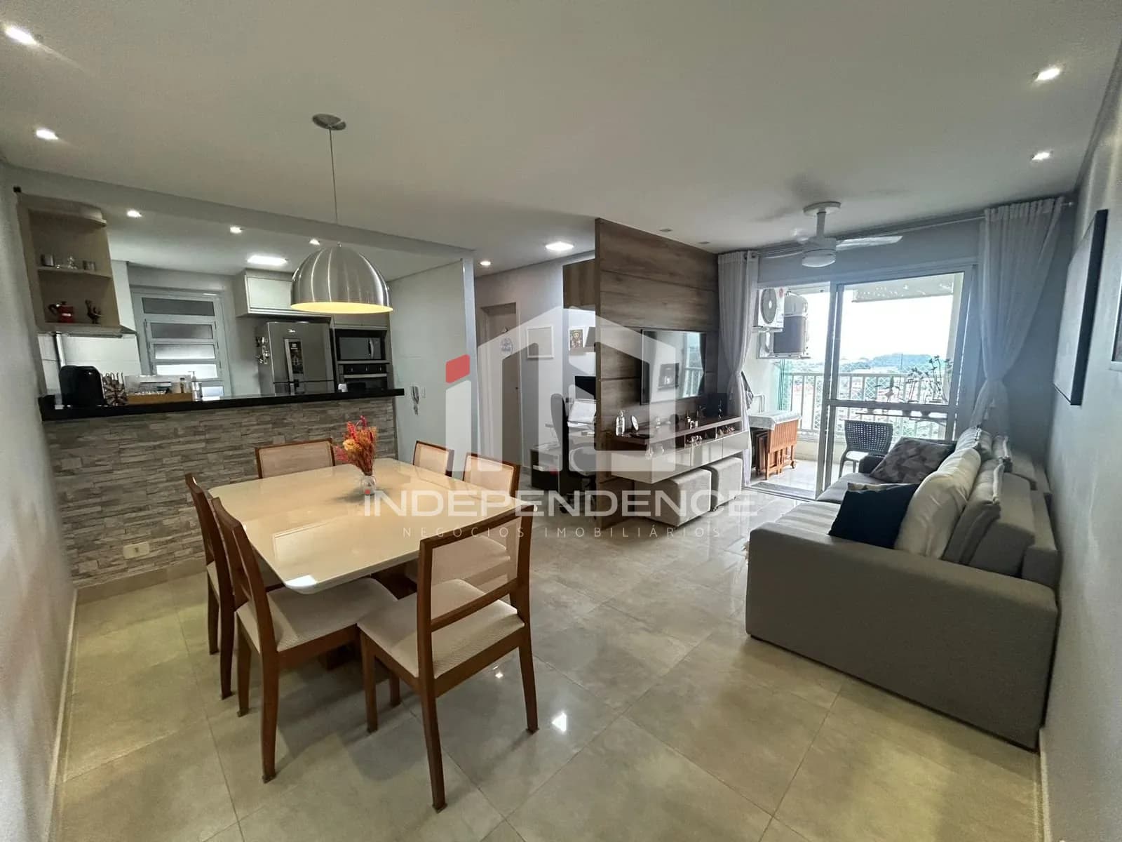 Apartamento 2 quartos (Ste)- Varanda Gourmet - Parque Industrial