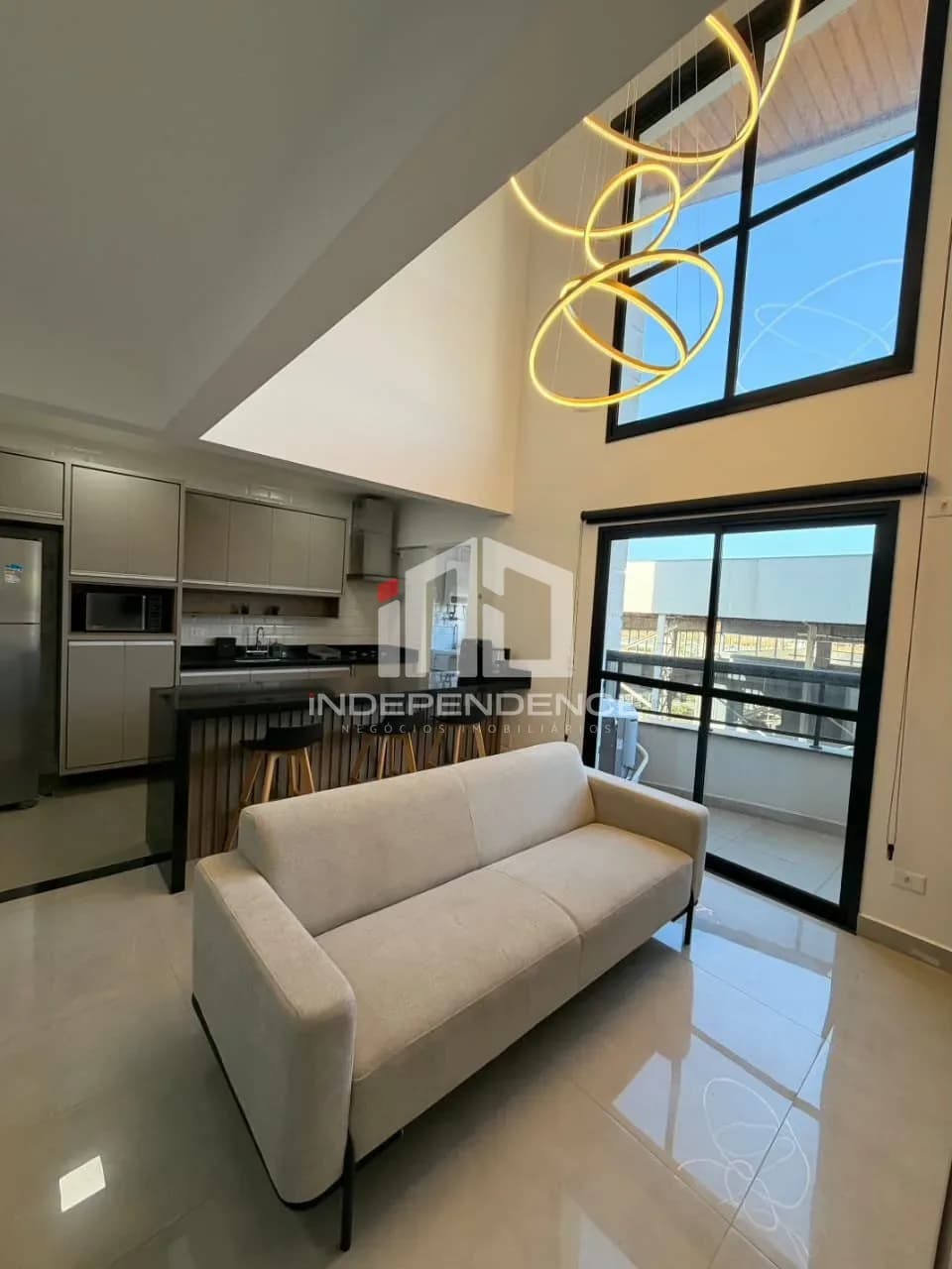 LOFT MOBILIADO PARA VENDA E LOCAÇÃO | 78M² | 1 QUARTO | 2 BANHEIROS | 1 VAGA | JARDIM AQUARIUS